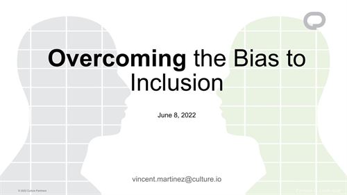 overcoming the bias to inclusion